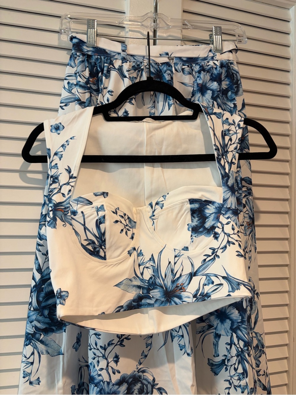 Zara two piece skirt/bustier set